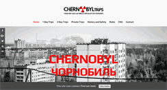 Desktop Screenshot of chernobyltrips.com